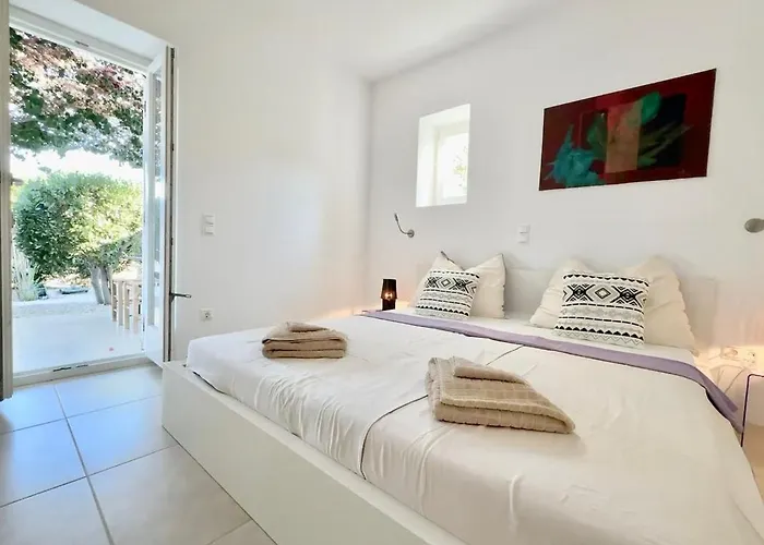 Luxury Alaia With Panoramic Views, Kostos, Paros Villa *